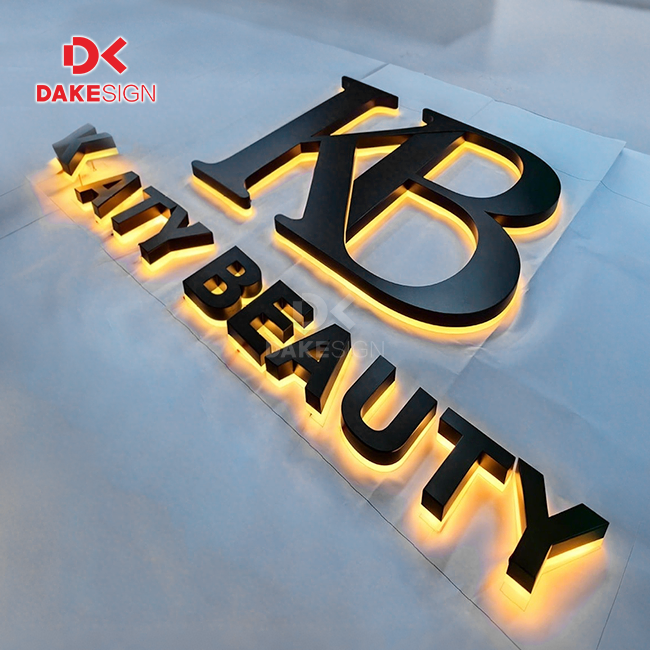 Custom Metal Backlit Signs